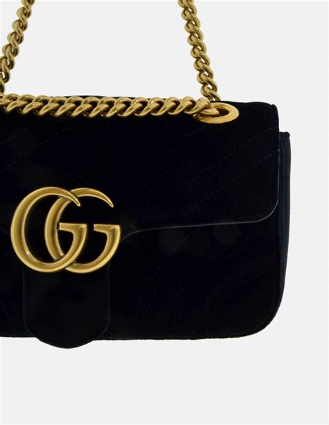 bolso gucci marmont terciopelo|bolsa gg marmont.